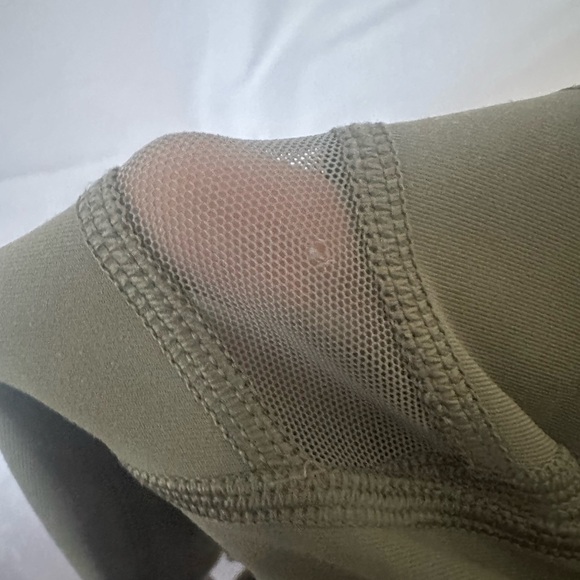 Olive Green Leggings - Picture 3 of 3